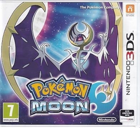 Pokemon Moon - Nintendo 3DS Spil (B Grade) (Genbrug)